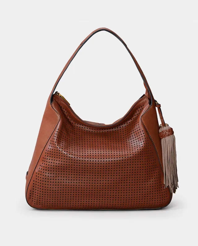 abbacino-bolso-hombro-piel-troquelada-cognac image 1