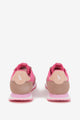 zapatilla-de-mujer-abbacino-de-ante-y-nylon-fucsia-con-dos-juegos-de-cordones image 4