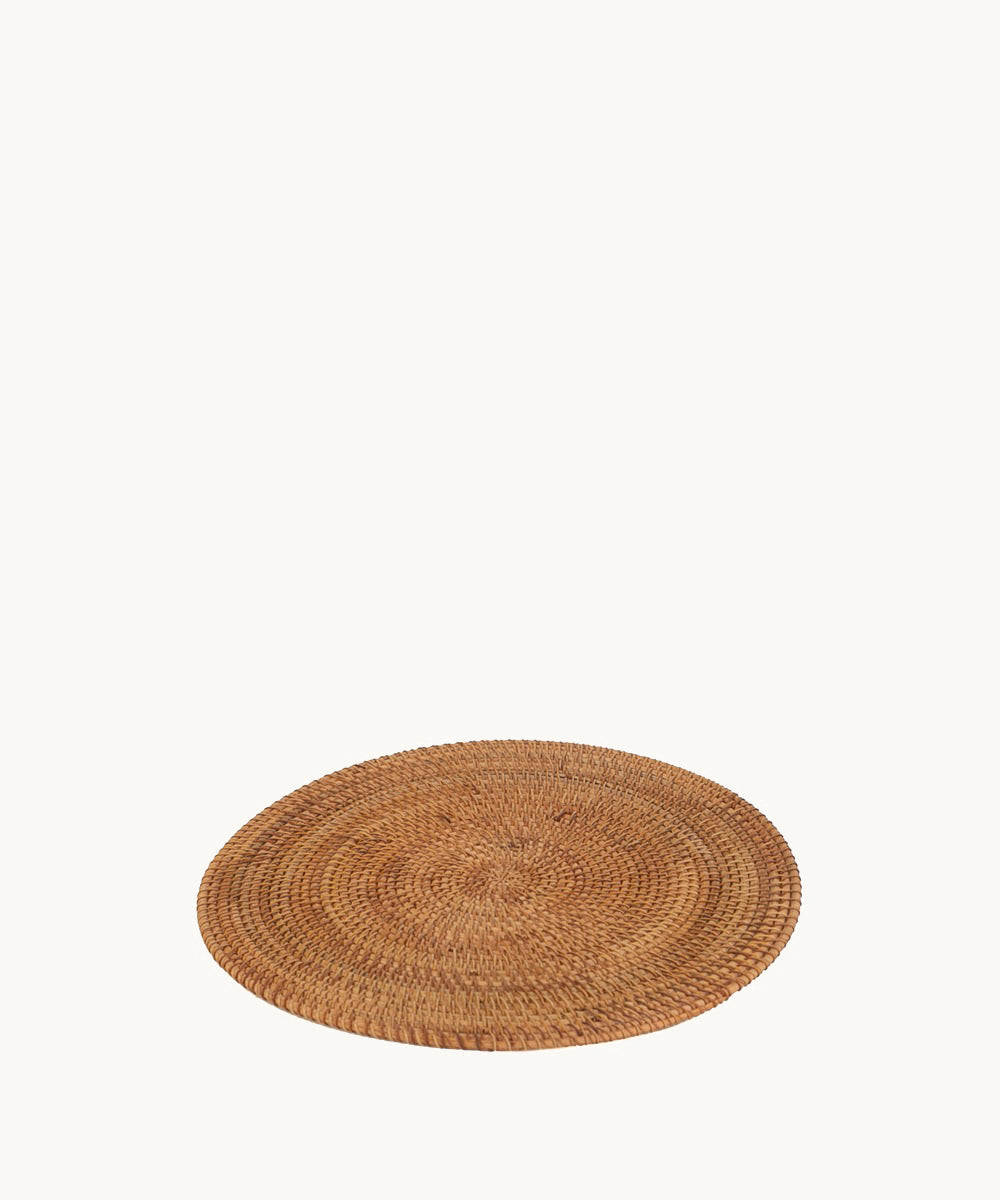 mantel-individual-de-rattan-kbas-dise-o-artesanal-color-natural image 2
