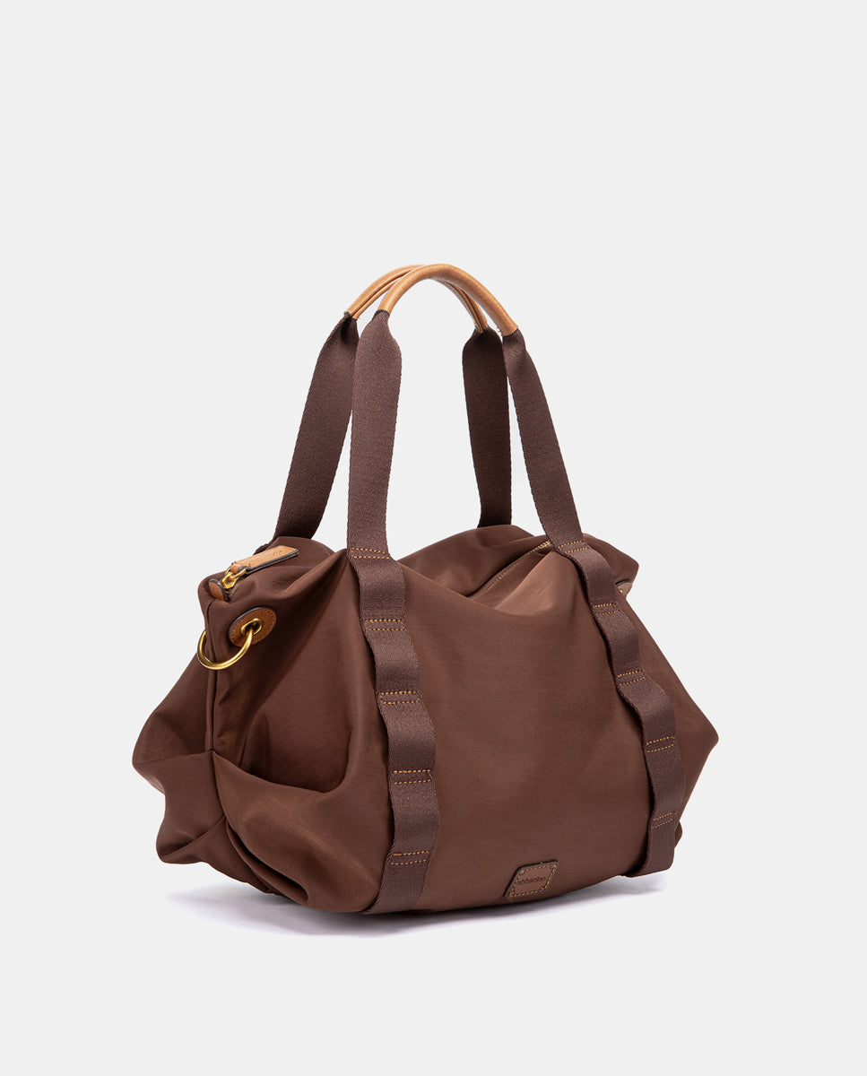 shopper-abbacino-marr-n-en-materiales-reciclados-con-bandolera image 2