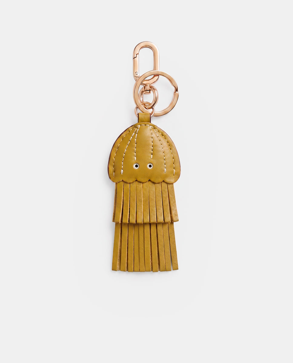 abbacino-llavero-charm-medusa-piel-mbar image 1
