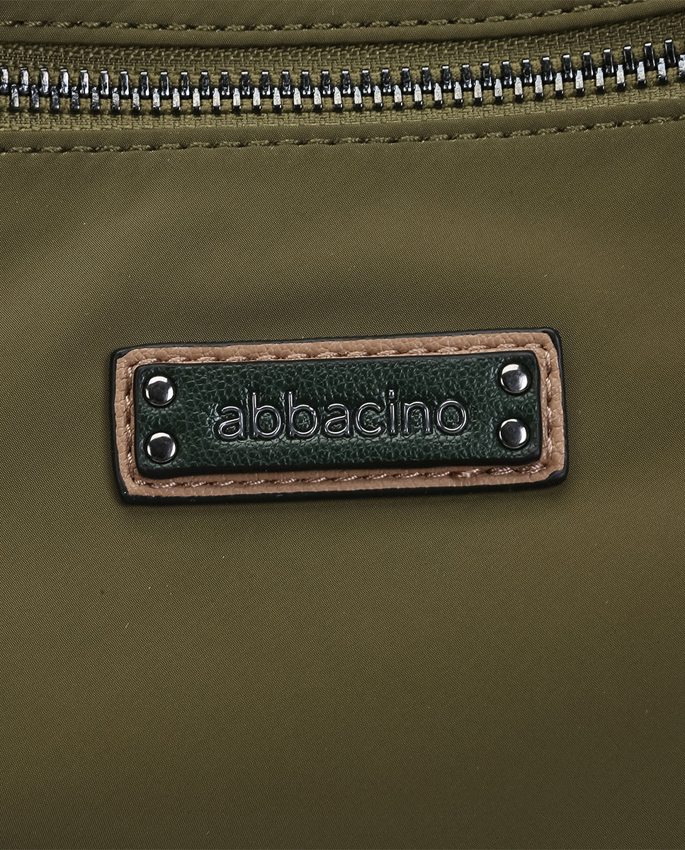 abbacino-mochila-mujer-tejido-reciclado-verde-sport image 6