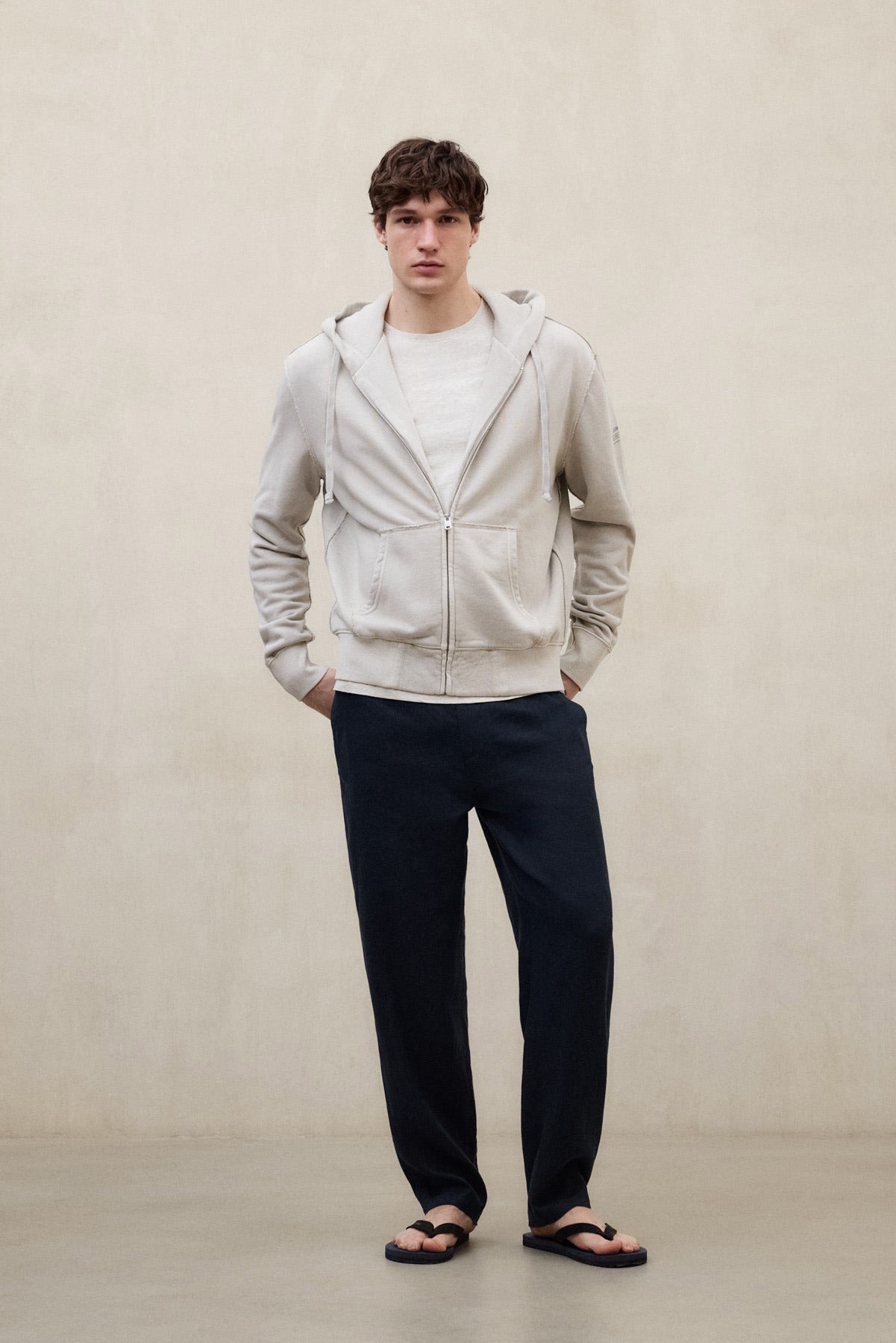 ecoalf-sudadera-rena-gris-para-hombre-algod-n-reciclado-fit-regular-capucha-y-bo image 5