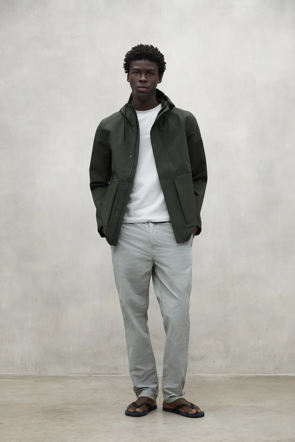 chaqueta-diran-de-ecoalf-para-hombre-verde-oscuro-poli-ster-reciclado-del-mar-ve image 1