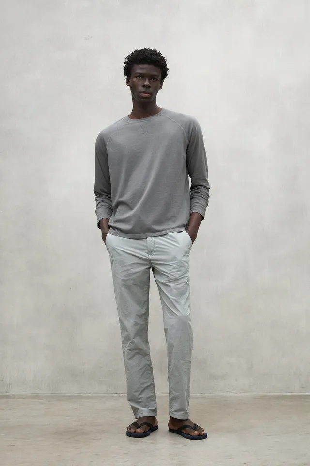 pantal-n-ecoalf-ethic-nylon-gris-claro-de-hombre image 1