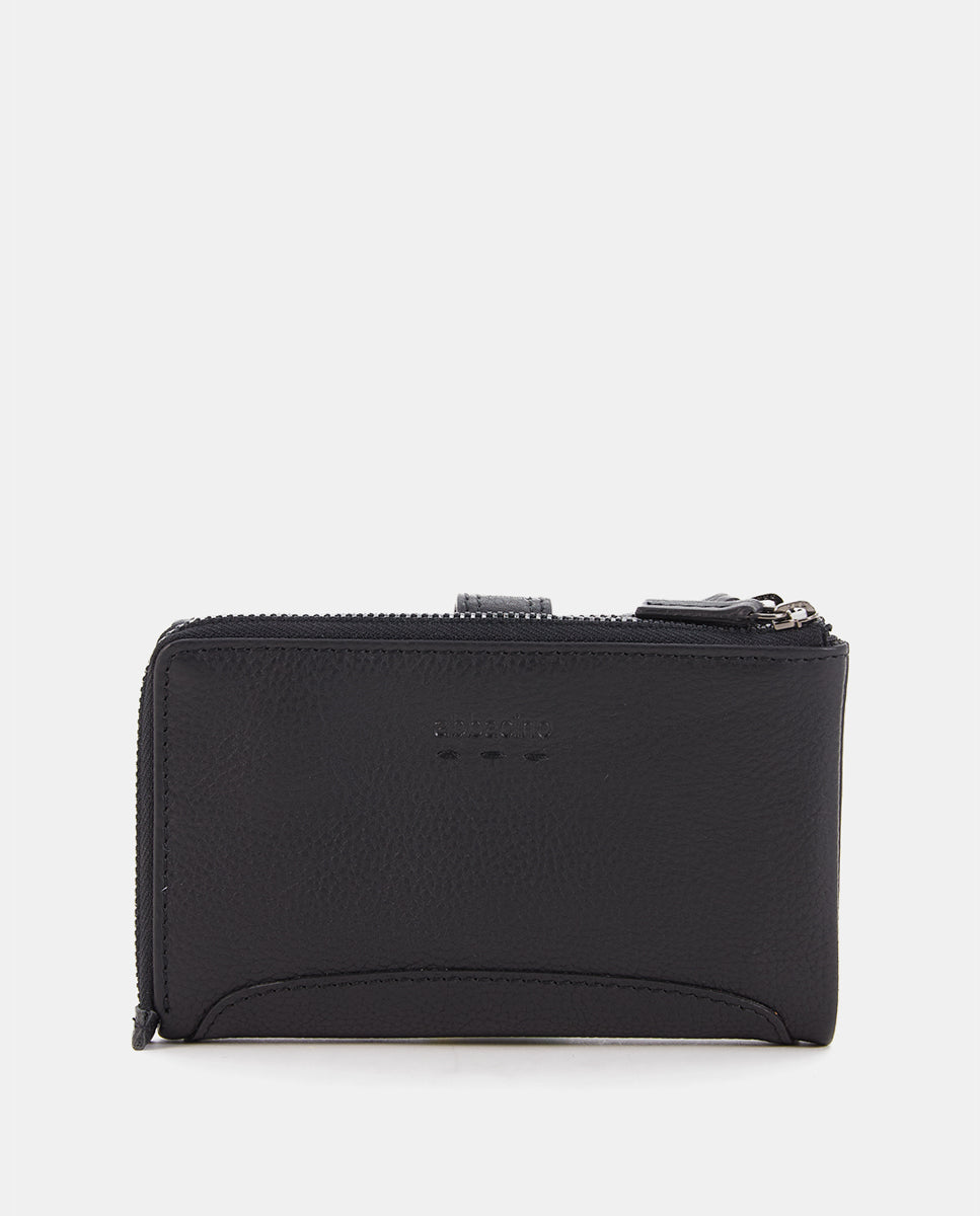 abbacino-cartera-mediana-piel-negra-vacuna-premium image 3