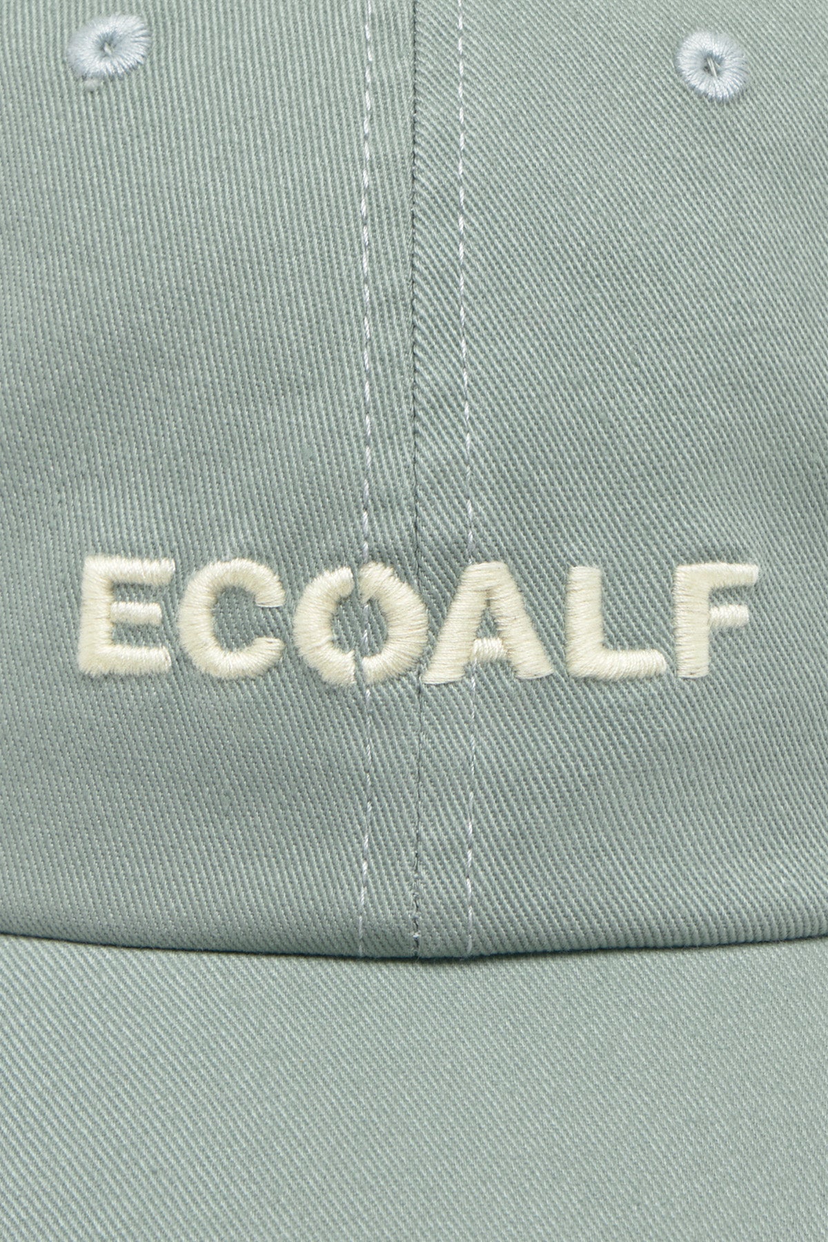 ecoalf-gorra-verde-unisex-100-algod-n-org-nico-dise-o-b-isbol-con-logo-bordado-y image 3