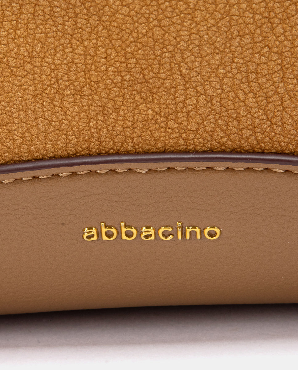 abbacino-bandolera-mbar-reciclada-asa-doble-detalles-dorados image 7