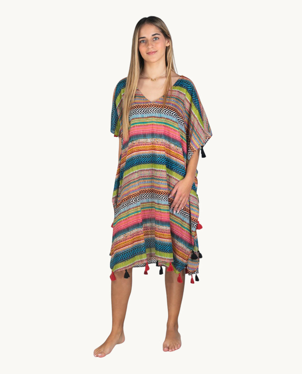 kurta-kbas-de-algod-n-talla-nica-ligera-y-fresca-para-cualquier-ocasi-n image 3