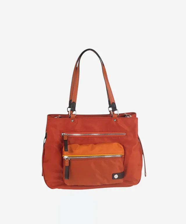 kbas-urban-menta-tote-nylon-cuero image 1