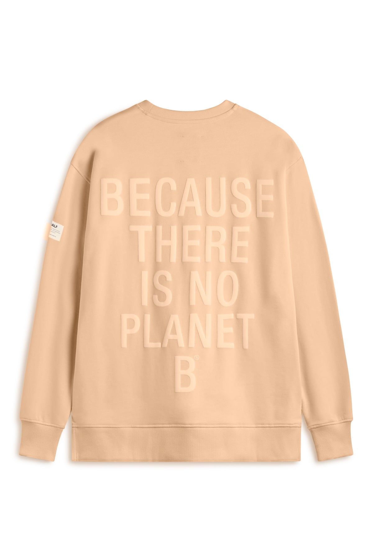 sudadera-storm-de-ecoalf-para-mujer-naranja-algod-n-reciclado-estampado-puff image 6