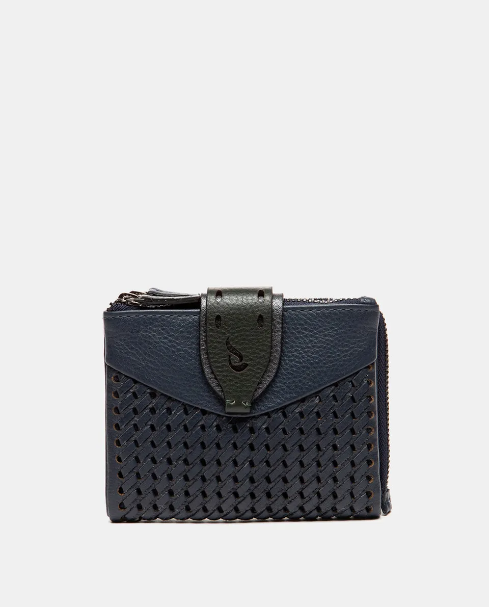 abbacino-cartera-peque-a-piel-azul-premium image 1