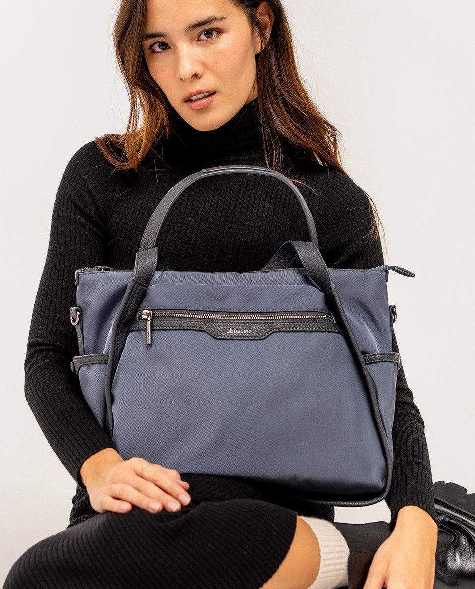 abbacino-bolso-shopper-reciclado-gris image 1