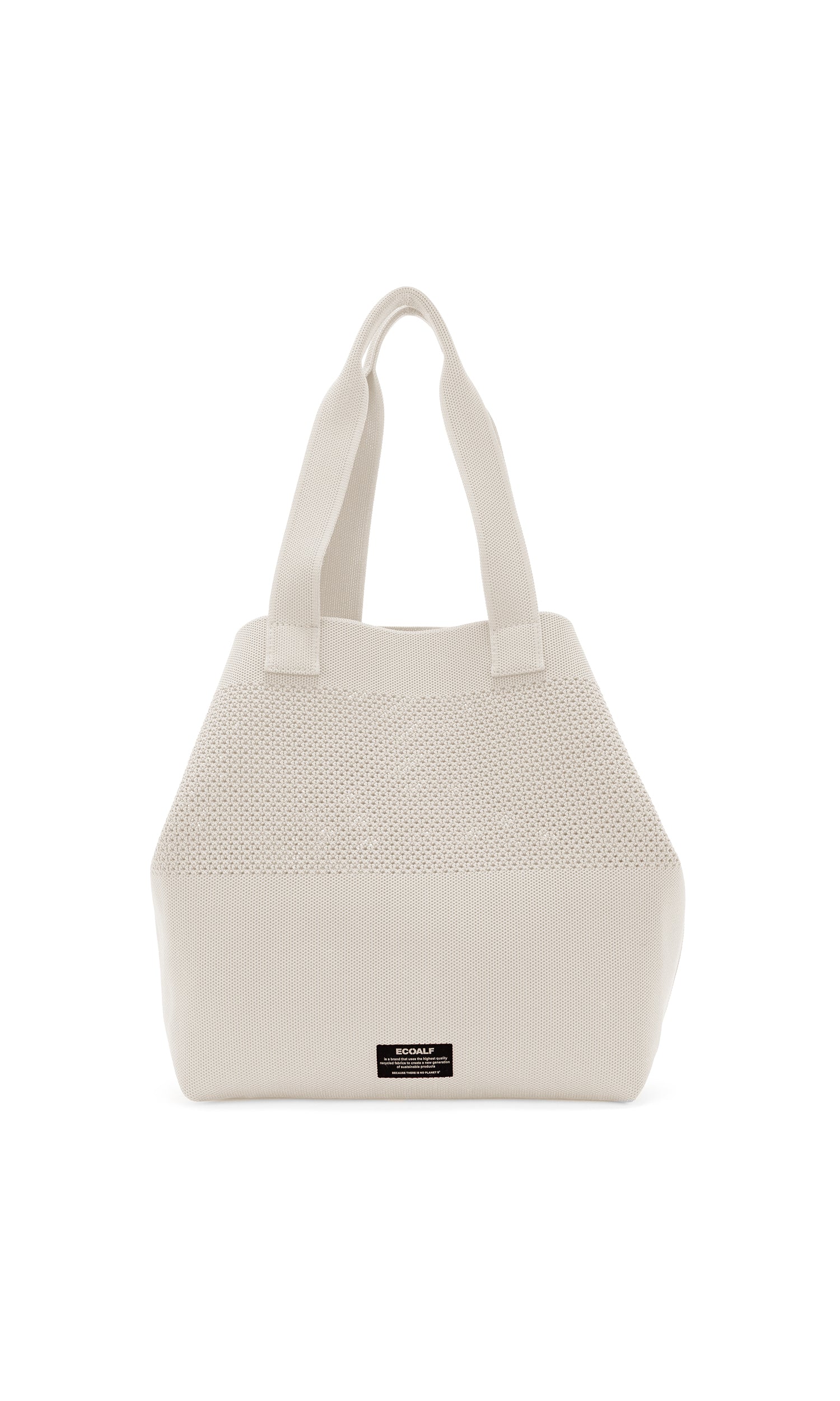 ecoalf-bolso-shopper-tika-blanco-cubo-estructurado-de-punto-hilo-del-mar-edici-n image 4