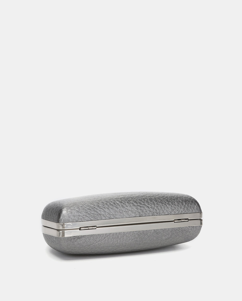 clutch-abbacino-plateado-media-luna-metalizado-fiesta image 5
