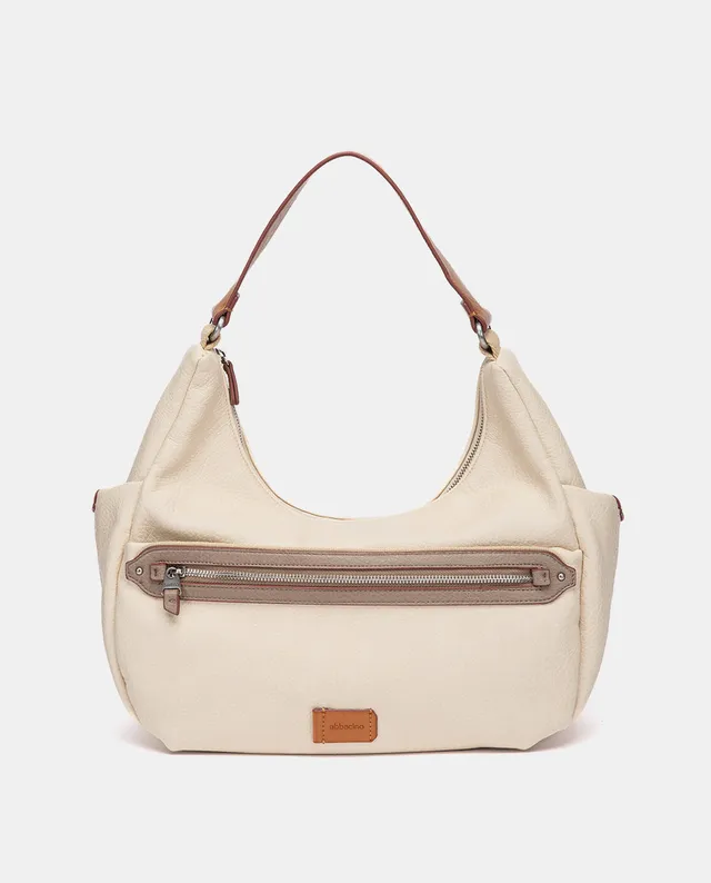 bolso-hobo-abbacino-mujer-reciclado-beige-sport image 1