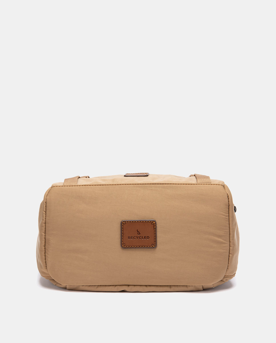 abbacino-mochila-materiales-reciclados-beige-satinada image 4