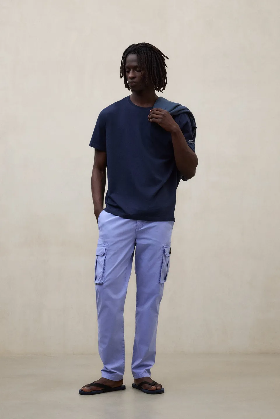 ecoalf-pantalones-ethicargo-azul-cargo-de-algod-n-regenerativo-para-hombre image 1