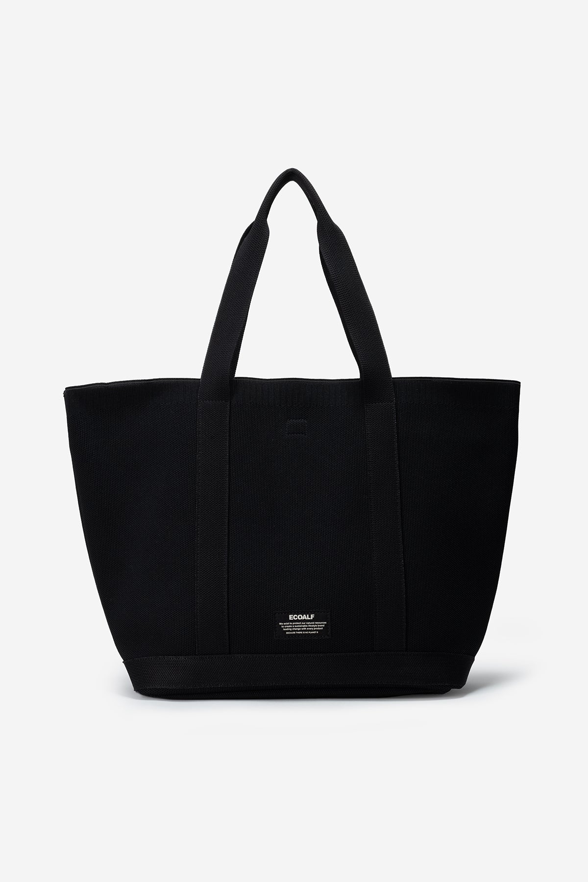 bolso-shopper-ecoalf-marta-tika-negro-de-mujer-100-poli-ster-reciclado-doble-asa image 7