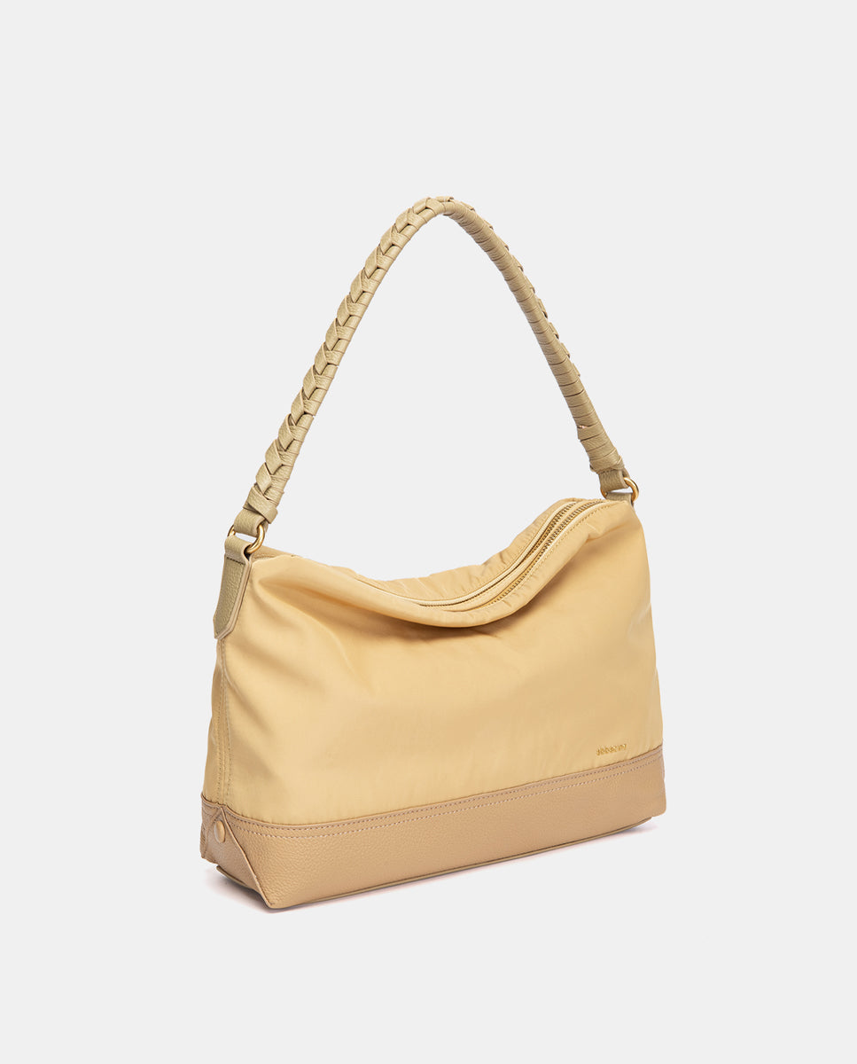 abbacino-bolso-hombro-peque-o-bicolor-amarillo-reciclado image 2