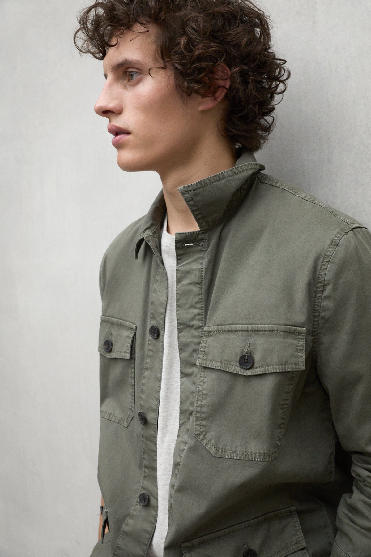 chaqueta-sahara-verde-ecoalf image 3
