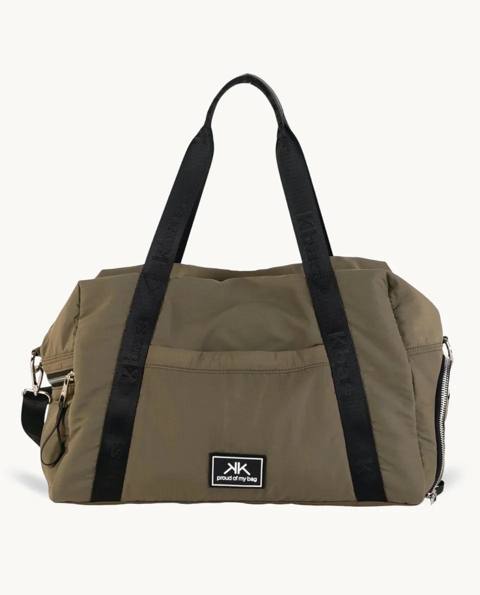 bolso-bowling-gym-de-nylon-kbas-color-kaki image 1