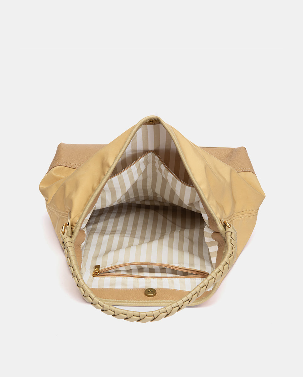 abbacino-bolso-hombro-bicolor-amarillo-reciclado image 5