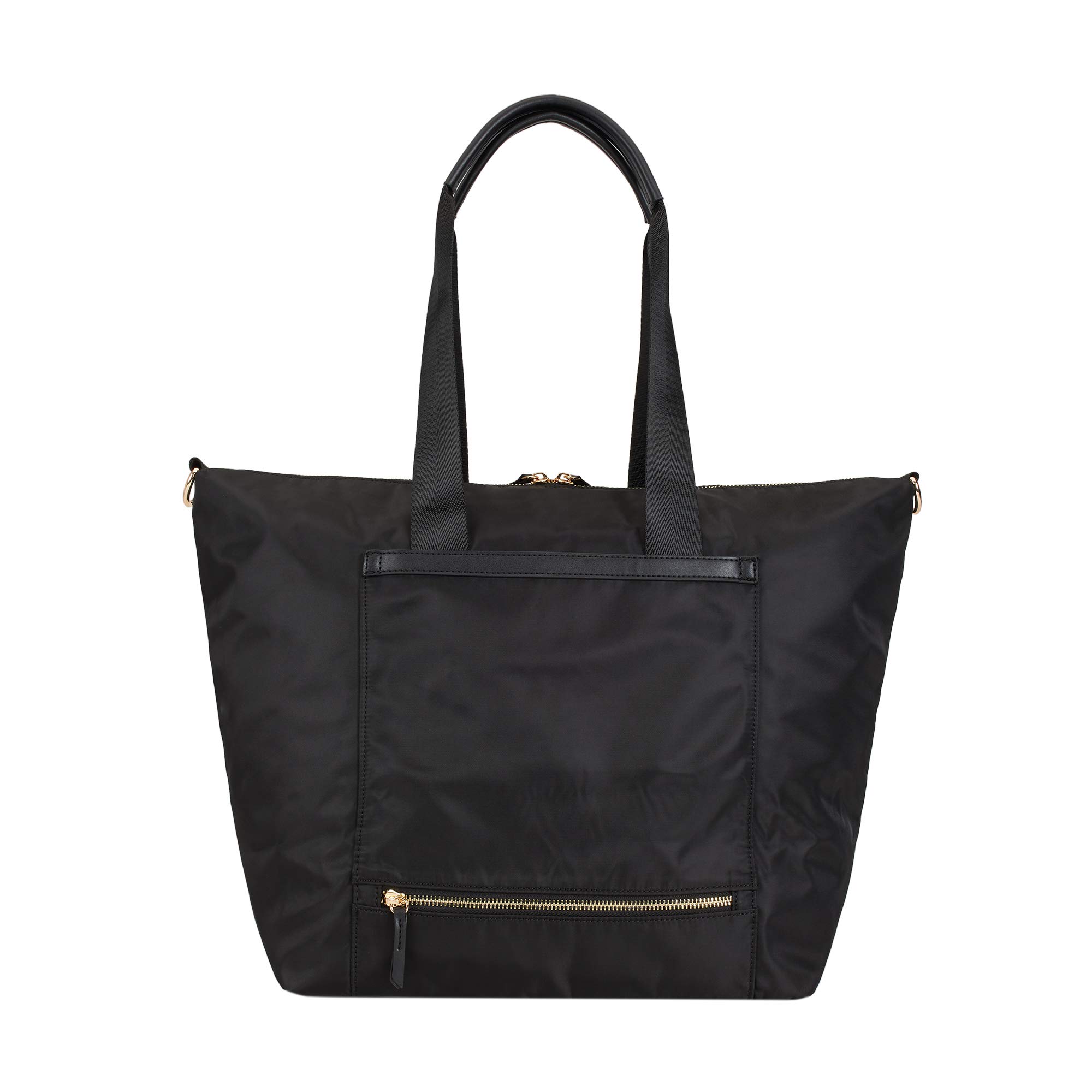 parfois-bolso-de-viaje-de-nailon-mujer-talla-l-negro image 4