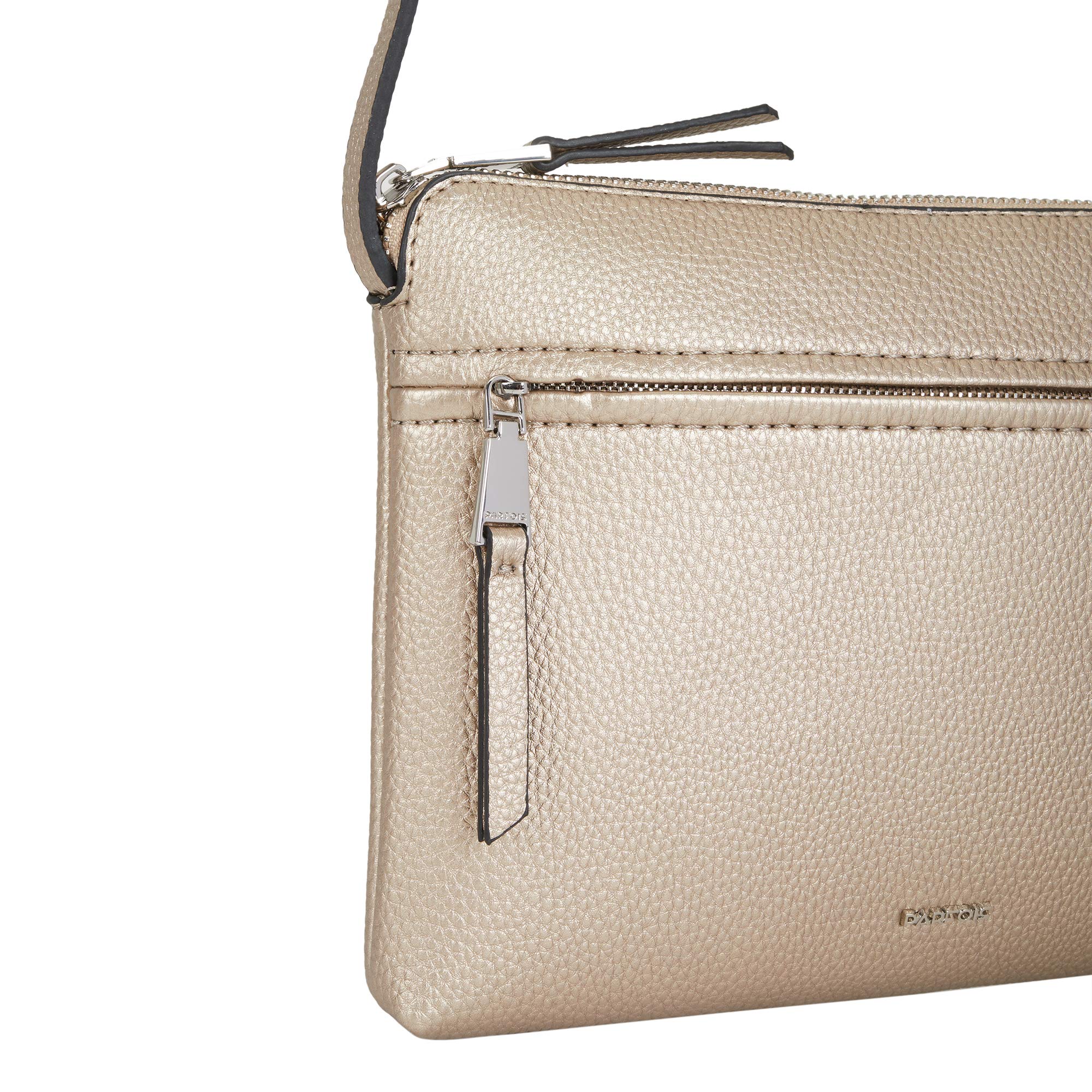parfois-clutch-bandolera-con-bolsillo-exterior-mujer-talla-m-plateado image 2