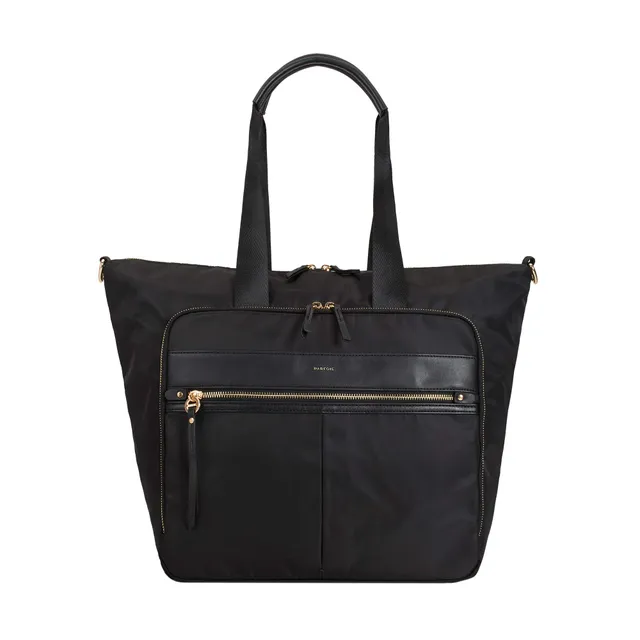 parfois-bolso-de-viaje-de-nailon-mujer-talla-l-negro image 1