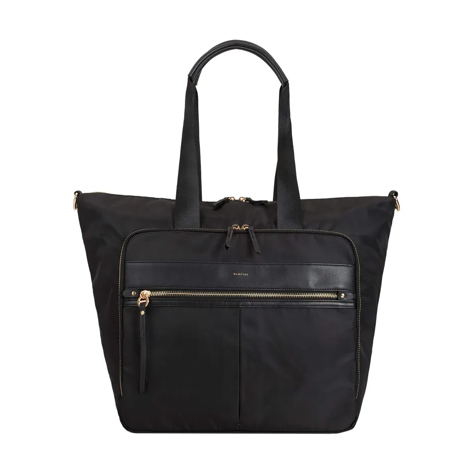 parfois-bolso-de-viaje-de-nailon-mujer-talla-l-negro image 1