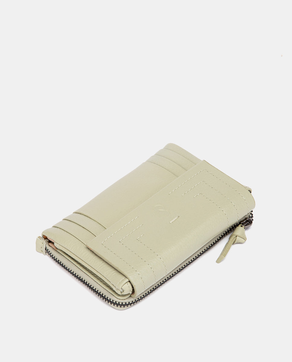 abbacino-cartera-peque-a-de-piel-plisada-verde image 5