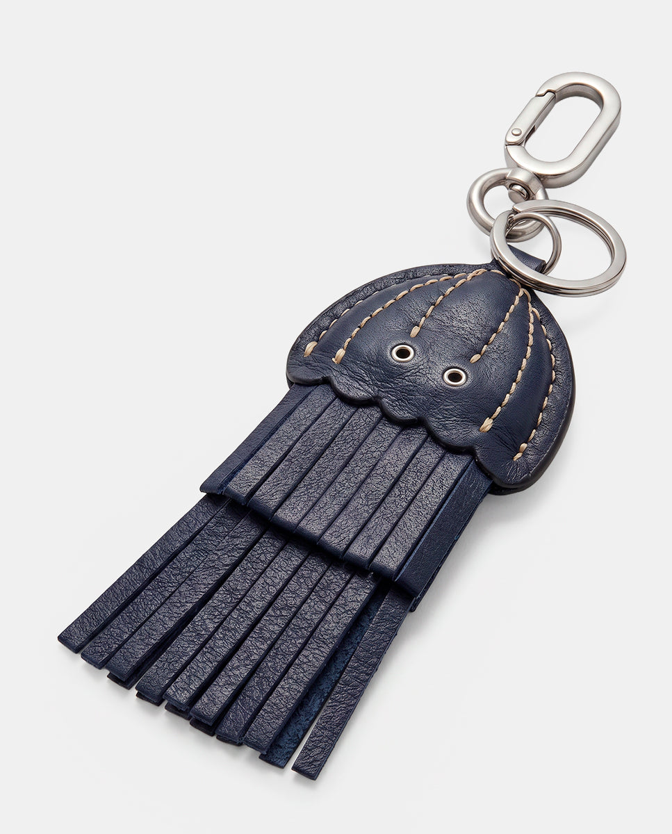 abbacino-llavero-charm-medusa-piel-azul image 2
