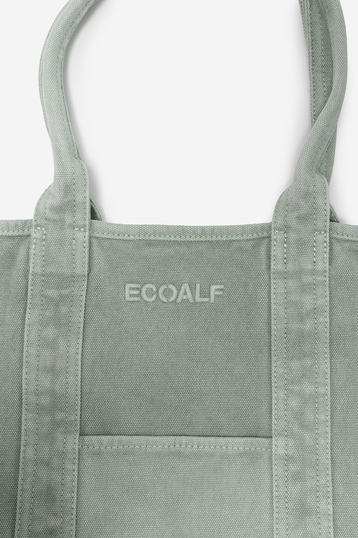 bolso-mediano-palms-verde-de-mujer-ecoalf-100-algod-n-reciclado-garment-dyed image 6