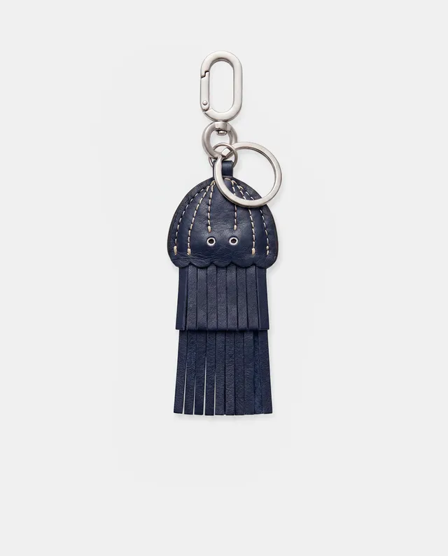 abbacino-llavero-charm-medusa-piel-azul image 1