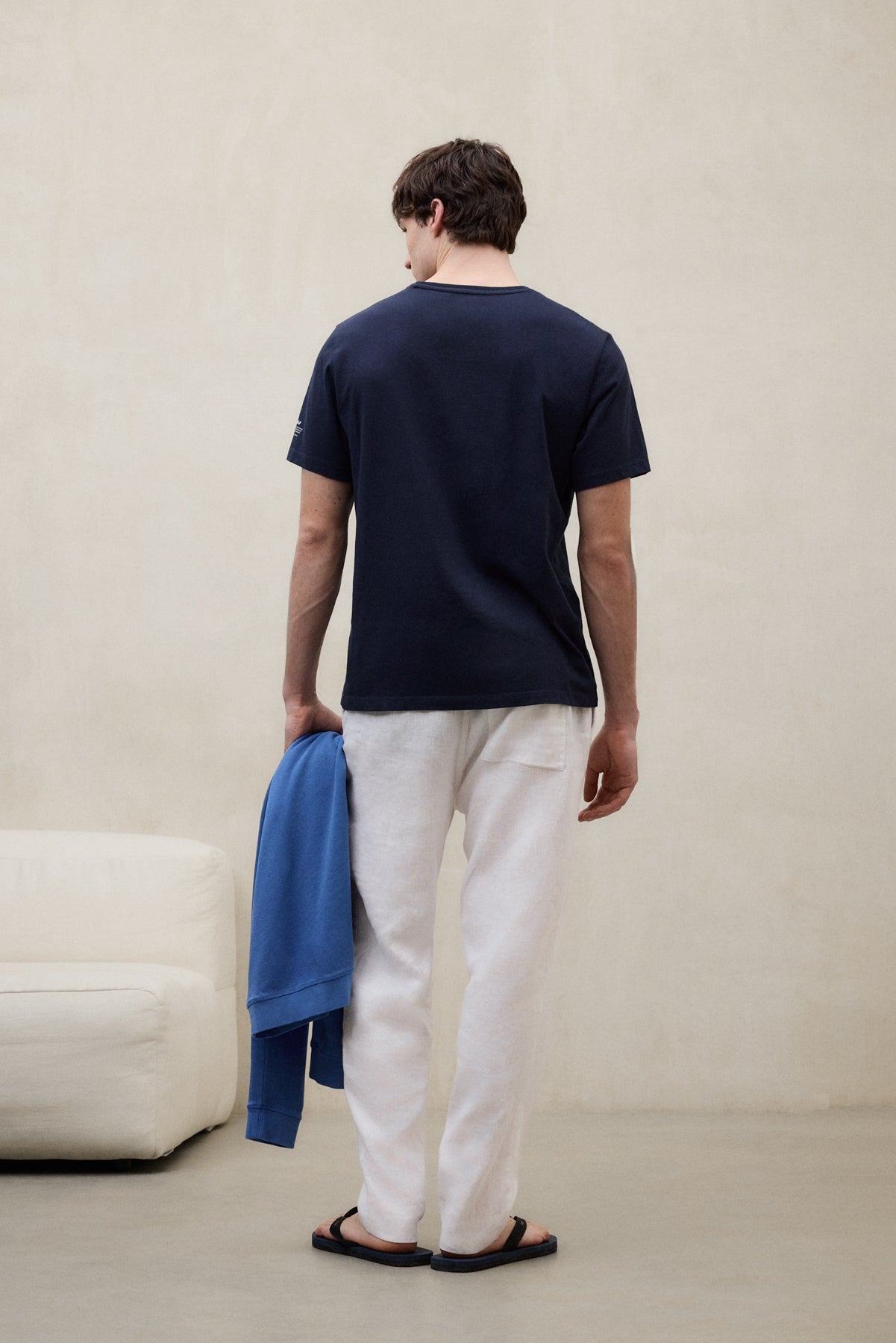 ecoalf-camiseta-vent-azul-marino-para-hombre-100-algod-n-reciclado-fit-regular image 3