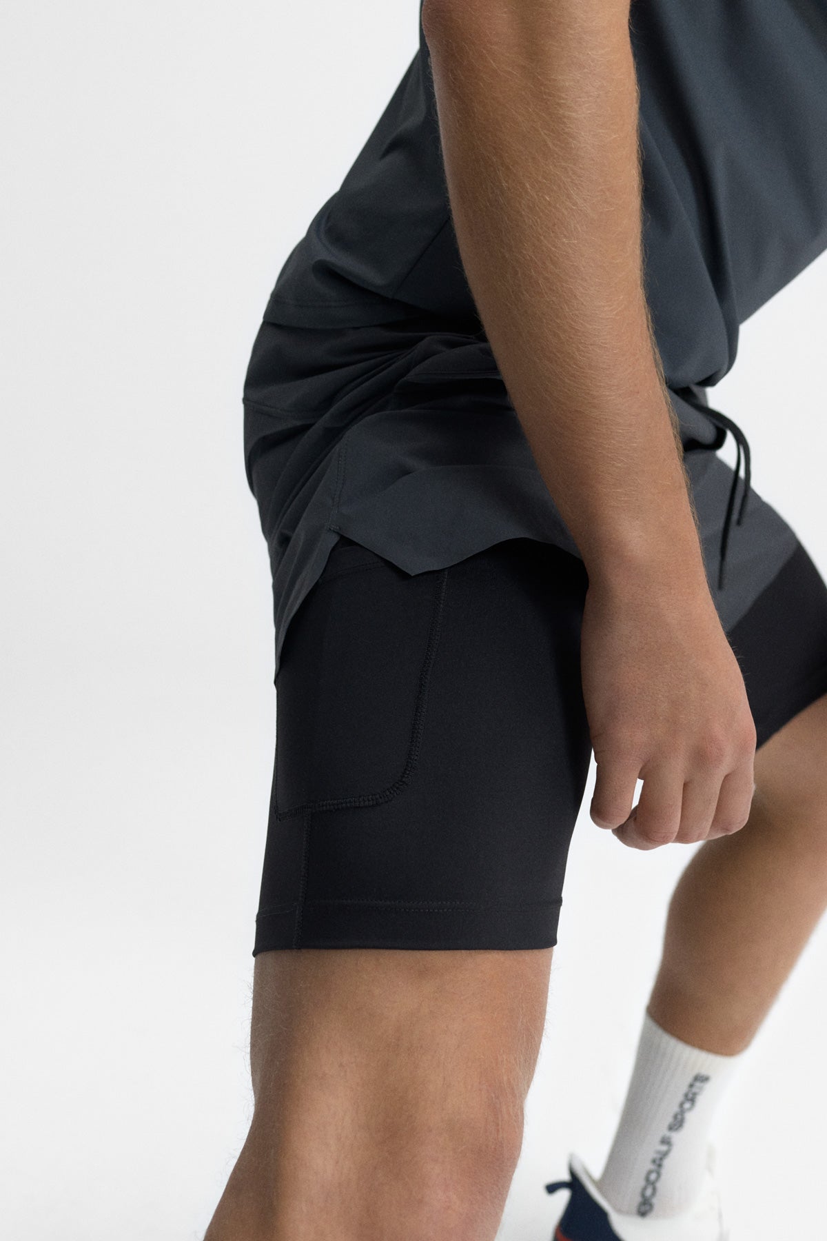 pantal-n-corto-ecoalf-athens-gris-de-nylon-reciclado-para-hombre image 6