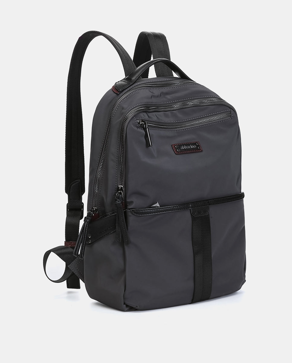 abbacino-mochila-tejido-reciclado-gris-sport image 2
