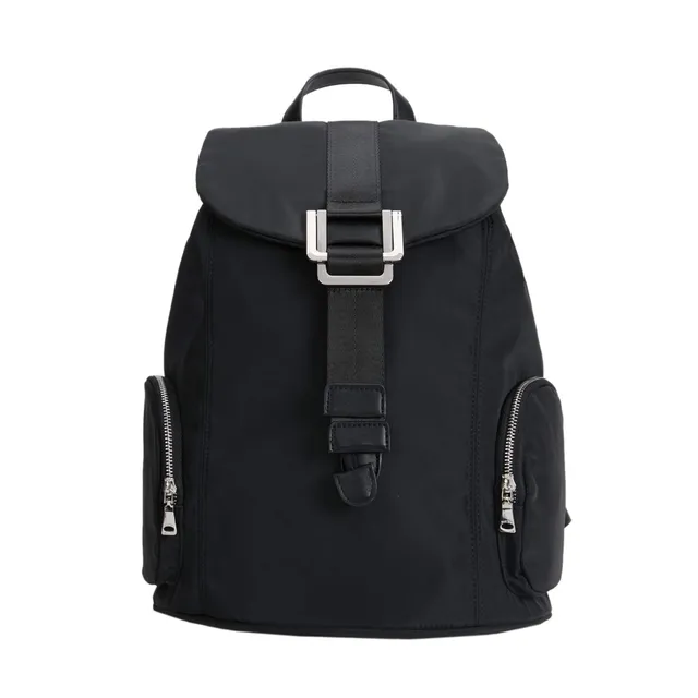 parfois-mochila-de-nylon-mujer-talla-l-negro image 1