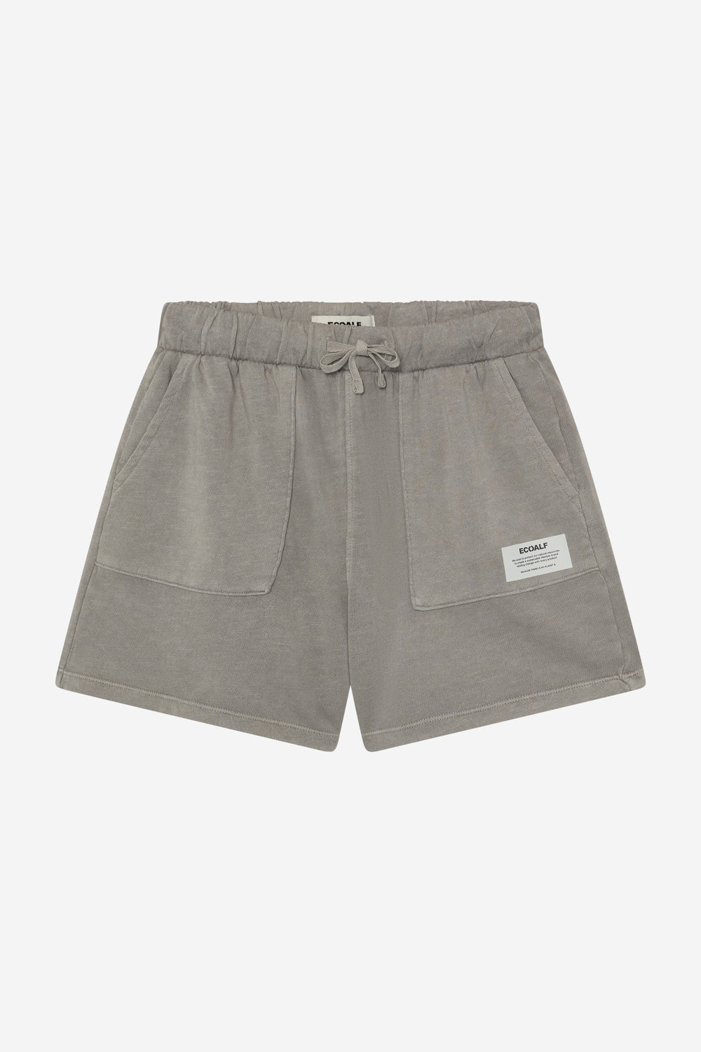 ecoalf-shorts-ness-gris-oscuro-de-mujer-75-algod-n-regenerativo-tintes-naturales image 5