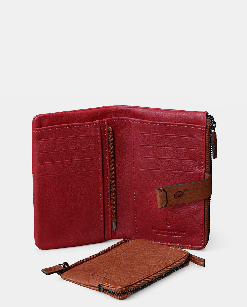 abbacino-cartera-mediana-de-mujer-en-piel-roja-3 image 6