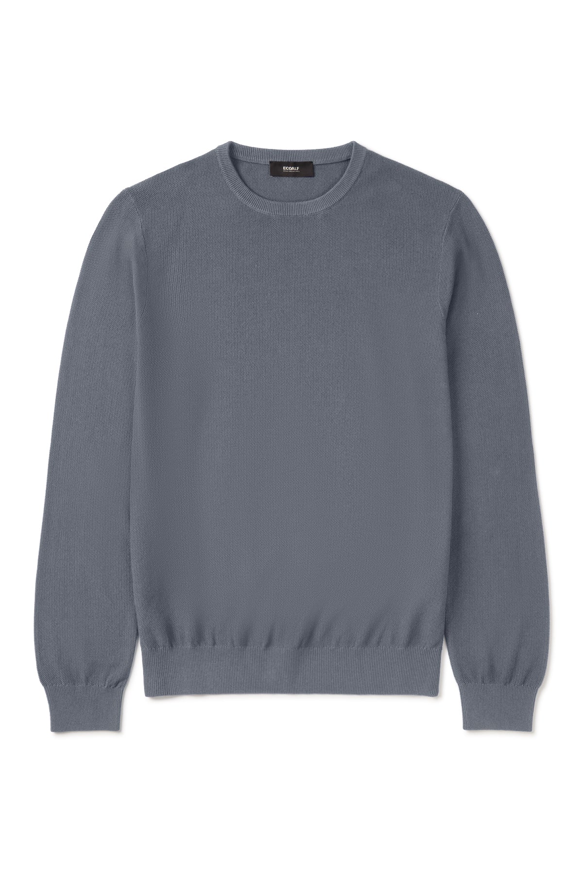 jersey-ecoalf-naranjo-gris-para-hombre image 6