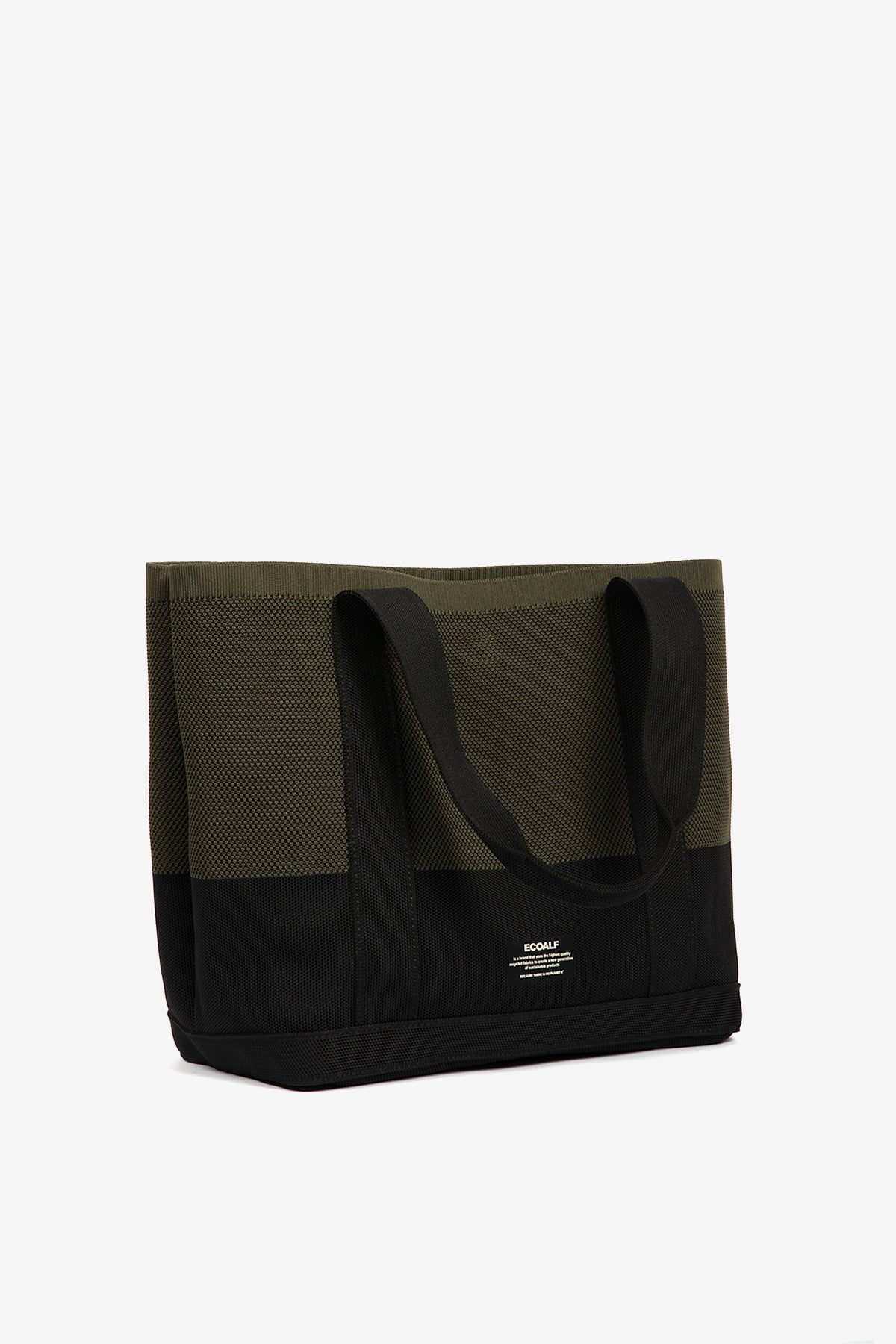 ecoalf-bolso-shopper-tika-khaki-100-poli-ster-reciclado-tejido-de-punto image 4