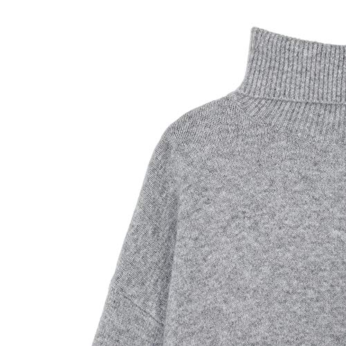 parfois-jersey-de-punto-de-cuello-alto-mujer-gris image 4