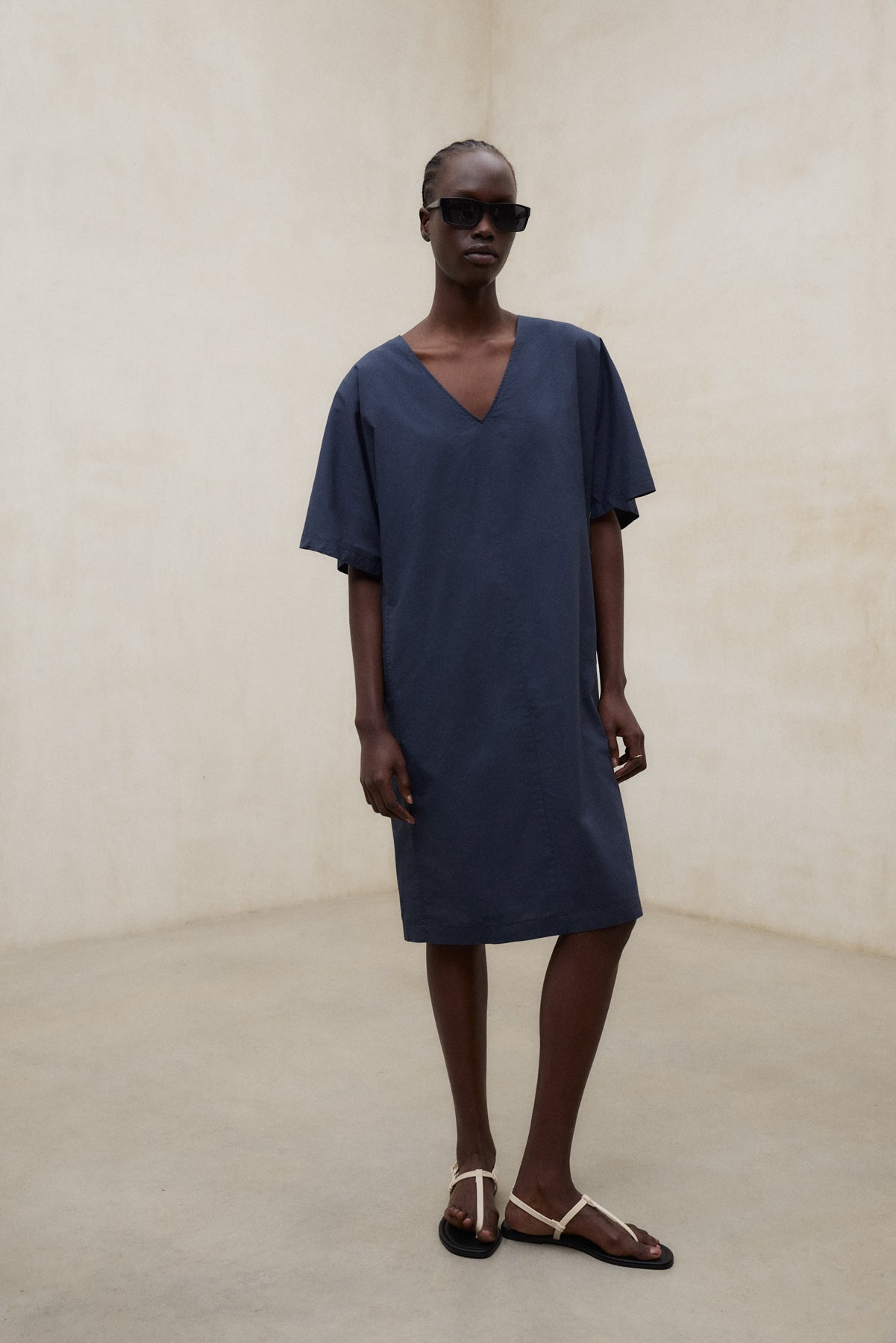 ecoalf-vestido-ludovica-azul-de-algod-n-regenerativo image 5