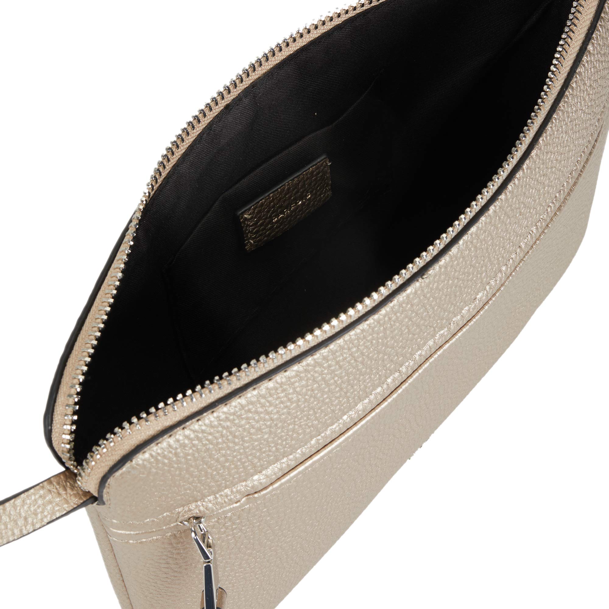 parfois-clutch-bandolera-con-bolsillo-exterior-mujer-talla-m-plateado image 5