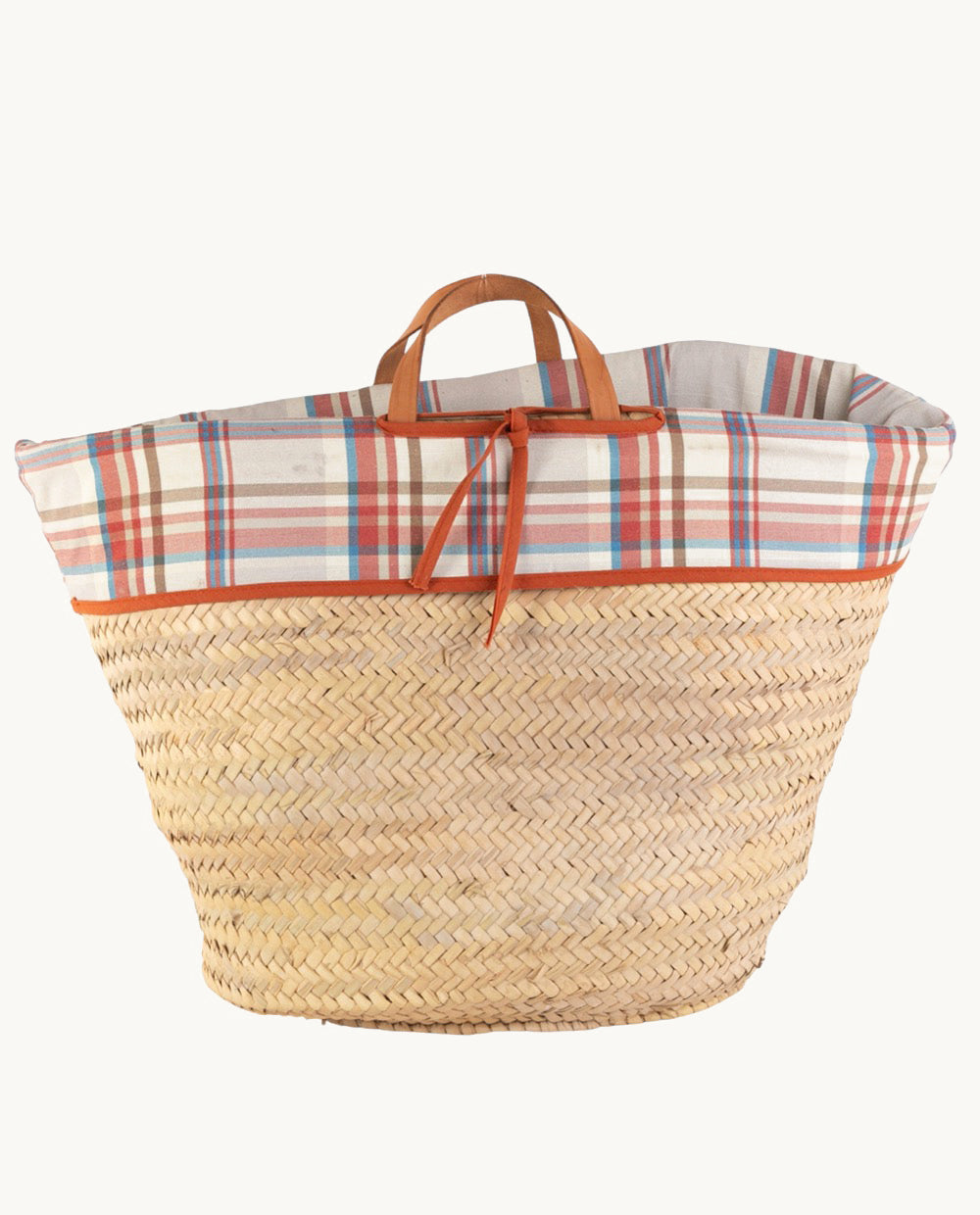 kbas-capazo-de-palma-con-forro-estampado-bolso-de-fibra-natural-58x21x33-cm image 1