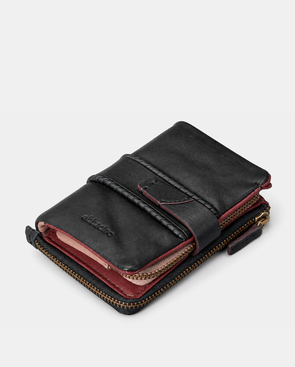 abbacino-cartera-peque-a-piel-negra-mujer-con-monedero image 5