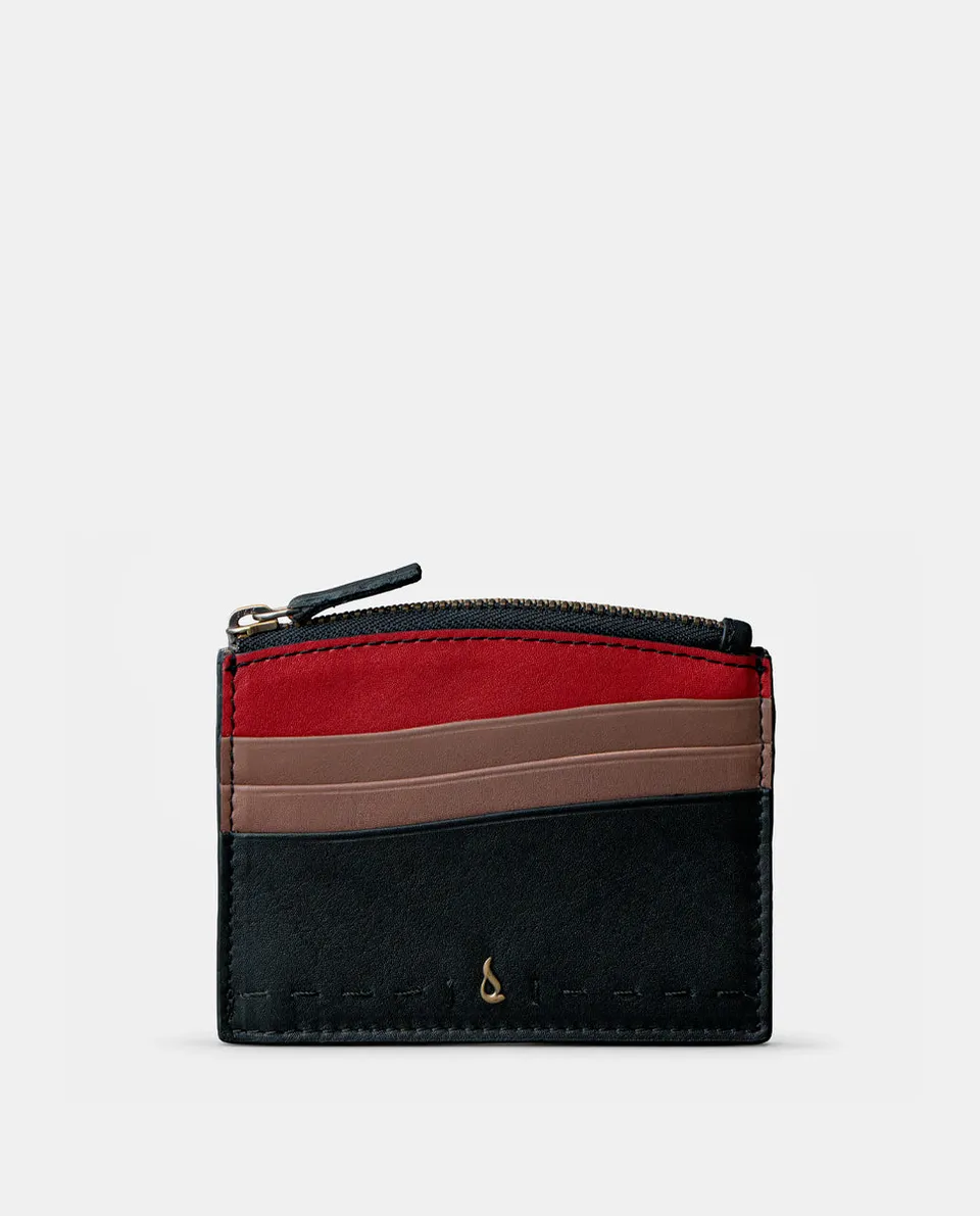 abbacino-tarjetero-mujer-piel-negro-con-monedero image 1
