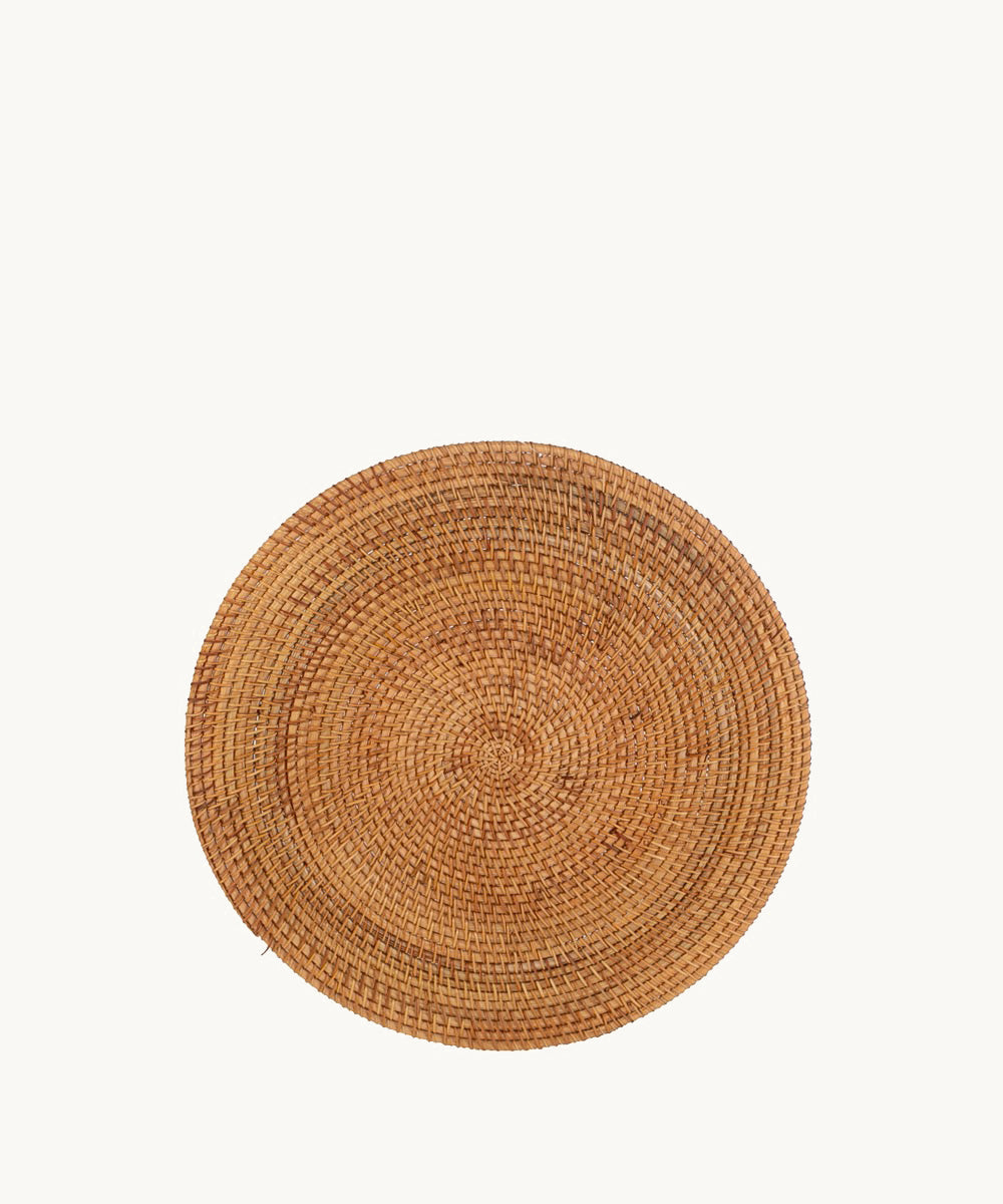 mantel-individual-de-rattan-kbas-dise-o-artesanal-color-natural image 1